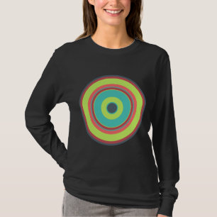 Kleurrijke cirkels 04 t-shirt