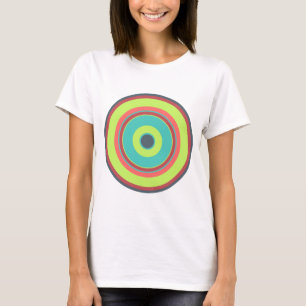 Kleurrijke cirkels 04 t-shirt