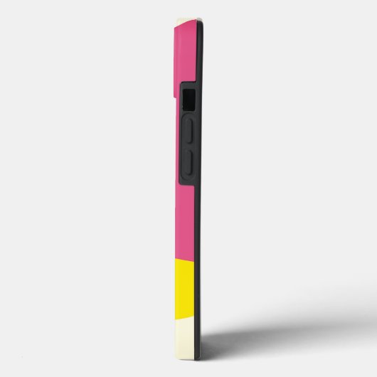 Kleurrijke cirkels aangepaste naam Case-Mate iPhone case (Achterkant / Links)