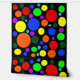 Kleurrijke cirkels behang