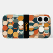 Kleurrijke cirkels Case-Mate iPhone case (Achterkant (horizontaal))