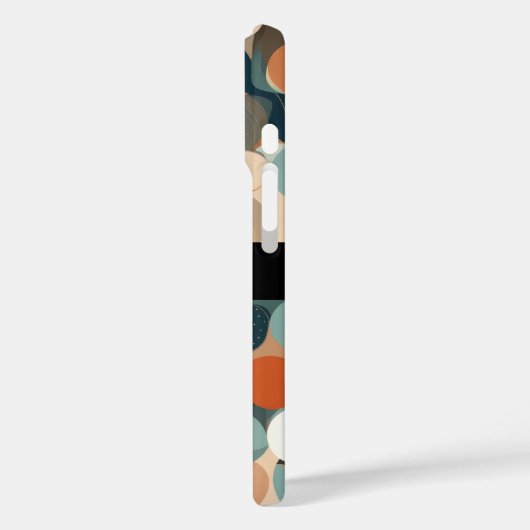 Kleurrijke cirkels Case-Mate iPhone case (Achterkant / Links)