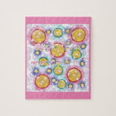 Kleurrijke cirkels en bubbels, wil je met me trouw legpuzzel (Verticaal)