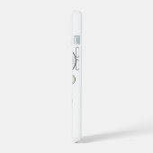 Kleurrijke cirkels iPhone 15 case (Linkerkant)