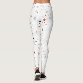 Kleurrijke cirkels leggings (Achterkant)