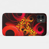 Kleurrijke cirkels Modern Abstract kunstpatroon #0 Case-Mate iPhone Case (Achterkant (horizontaal))