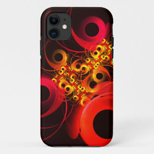 Kleurrijke cirkels Modern Abstract kunstpatroon #0 Case-Mate iPhone Case