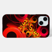 Kleurrijke cirkels Modern Abstract kunstpatroon #0 Case-Mate iPhone Case (Achterkant (horizontaal))