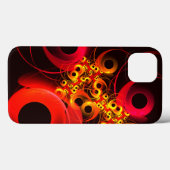 Kleurrijke cirkels Modern Abstract kunstpatroon #0 Case-Mate iPhone Case (Achterkant (horizontaal))