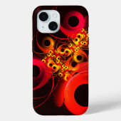 Kleurrijke cirkels Modern Abstract kunstpatroon #0 Case-Mate iPhone Case (Achterkant)