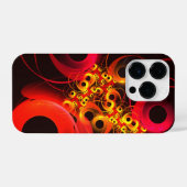 Kleurrijke cirkels Modern Abstract kunstpatroon #0 iPhone Hoesje (Achterkant horizontaal)