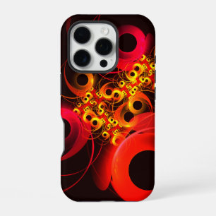 Kleurrijke Cirkels Modern Abstract Kunstpatroon #0 iPhone 16 Pro Hoesje