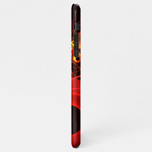 Kleurrijke cirkels Modern Abstract kunstpatroon #0 iPhone Hoesje (Linkerkant)