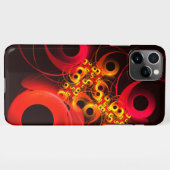 Kleurrijke cirkels Modern Abstract kunstpatroon #0 iPhone Hoesje (Achterkant horizontaal)