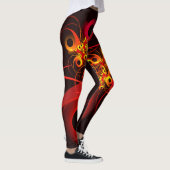 Kleurrijke cirkels Modern Abstract kunstpatroon #0 Leggings (Rechts)