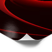 Kleurrijke cirkels Modern Abstract kunstpatroon #0 Perfect Poster (Hoek)