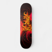 Kleurrijke cirkels Modern Abstract kunstpatroon #0 Persoonlijk Skateboard (Voorkant)