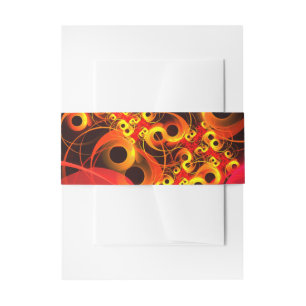 Kleurrijke cirkels Modern Abstract kunstpatroon #0 Uitnodigingen Wikkel