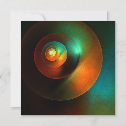Kleurrijke Cirkels Modern Abstract Kunstpatroon #1 (Voorkant)
