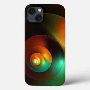 Kleurrijke Cirkels Modern Abstract Kunstpatroon #1 Case-Mate iPhone Case