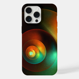 Kleurrijke Cirkels Modern Abstract Kunstpatroon #1 iPhone 15 Pro Max Case