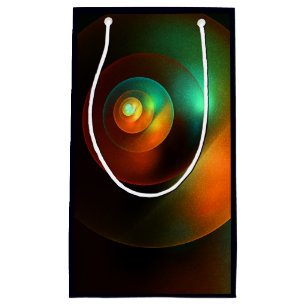 Kleurrijke Cirkels Modern Abstract Kunstpatroon #1 Klein Cadeauzakje