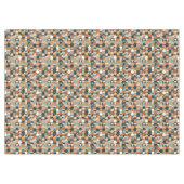 Kleurrijke cirkels tafelkleed (Voorkant (Horizontaal))