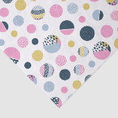 Kleurrijke cirkels tissuepapier (Detail)