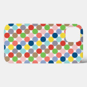 kleurrijke cirkels van pastelkleur Case-Mate iPhone case (Achterkant (horizontaal))