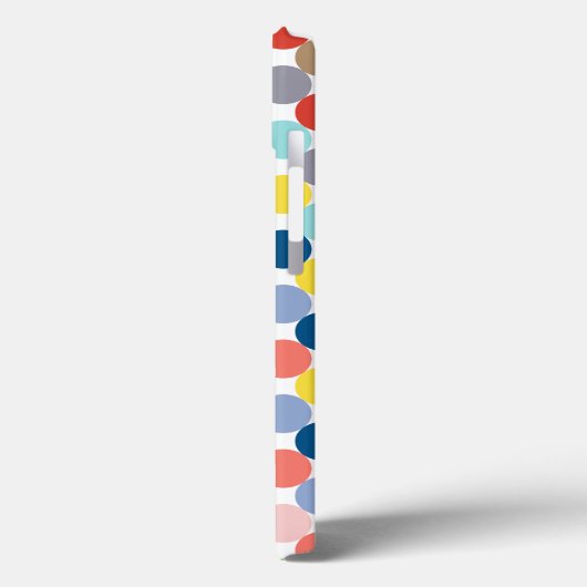 kleurrijke cirkels van pastelkleur Case-Mate iPhone case (Achterkant / Links)