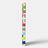 kleurrijke cirkels van pastelkleur Case-Mate iPhone case (Achterkant / Rechts)