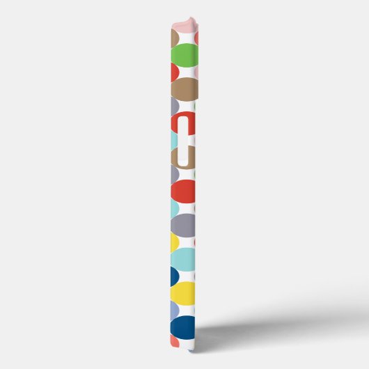 kleurrijke cirkels van pastelkleur Case-Mate iPhone case (Achterkant / Rechts)