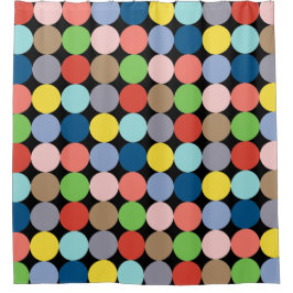 kleurrijke cirkels van pastelkleur... douchegordijn