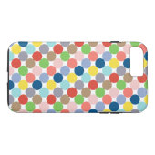 kleurrijke cirkels van pastelkleuren... Case-Mate iPhone case (Achterkant (Horizontaal))