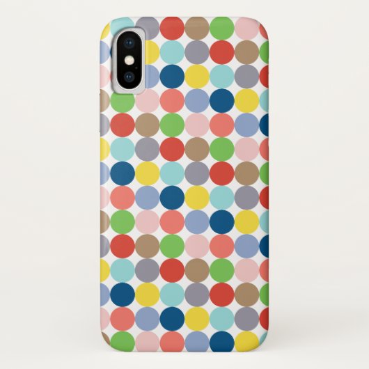 kleurrijke cirkels van pastelkleuren... Case-Mate iPhone case (Achterkant)