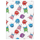 Kleurrijke Cirkeltekens Klembord (Achterkant)