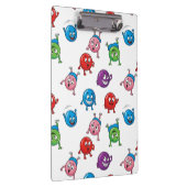 Kleurrijke Cirkeltekens Klembord (Rechts)