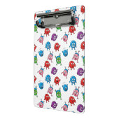 Kleurrijke Cirkeltekens Mini Klembord (Angled2)