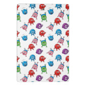 Kleurrijke Cirkeltekens Mini Klembord (Achterkant)