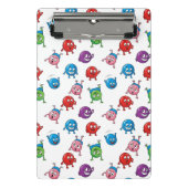 Kleurrijke Cirkeltekens Mini Klembord (Voorkant)