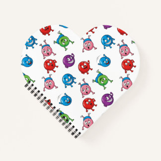 Kleurrijke cirkeltekens notitieboek