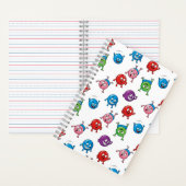 Kleurrijke Cirkeltekens Notitieboek (Binnen)