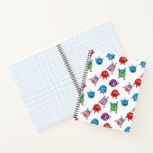 Kleurrijke Cirkeltekens Notitieboek (Binnen)