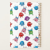 Kleurrijke Cirkeltekens Planner (Achterkant)