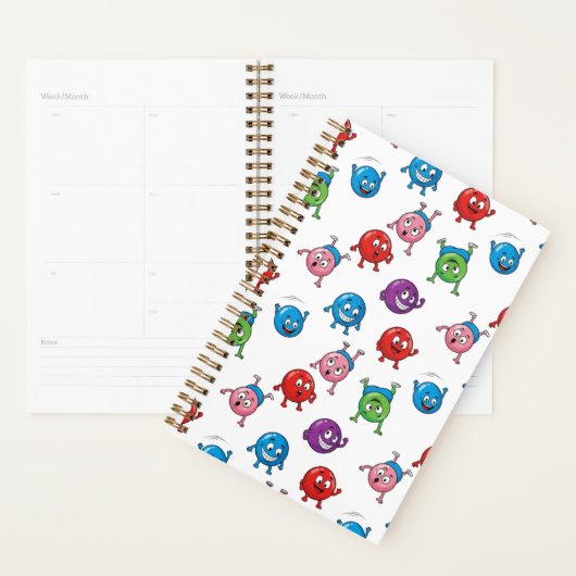 Kleurrijke Cirkeltekens Planner (Display)