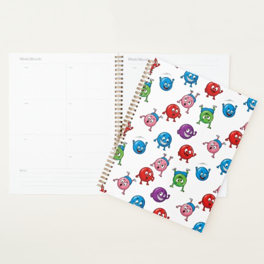 Kleurrijke Cirkeltekens Planner (Display)