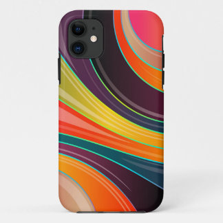 kleurrijke cirkelwerveling abstracte telefoonhoes Case-Mate iPhone case