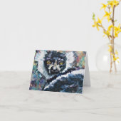 Kleurrijke citroen kaart (Gele Bloem)