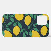 Kleurrijke citroenen: met de hand getekende levend Case-Mate iPhone case (Achterkant (horizontaal))