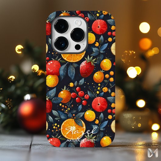 Kleurrijke citrus en bessen Delight Case-Mate iPhone Case